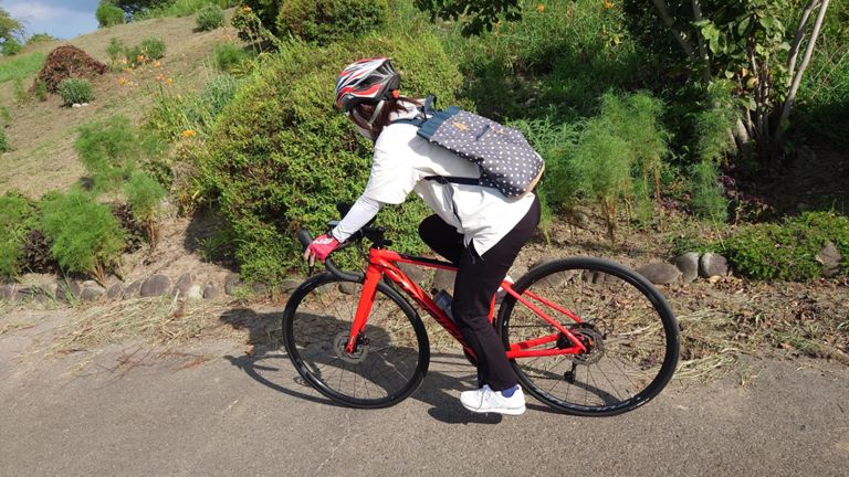 無事に犬山緑地に戻って本日のポタ終了。　
夜は開票作業に駆り出されるらしいので、買い物しながら車でさっさと帰還。