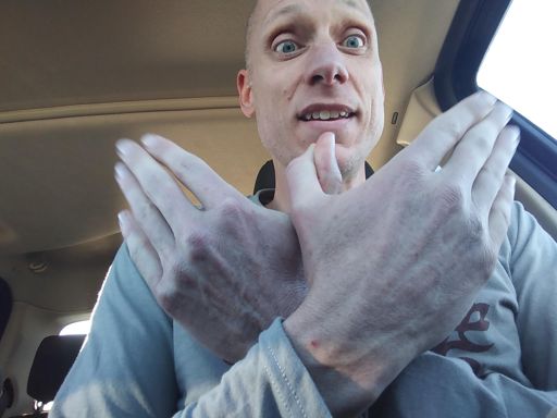 I made a bird! Or this a butterfly? Damnit!