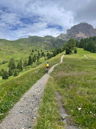 More a hiking trail than a bike trail
