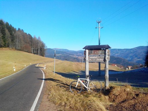Sallneck, Blick zum Belchen