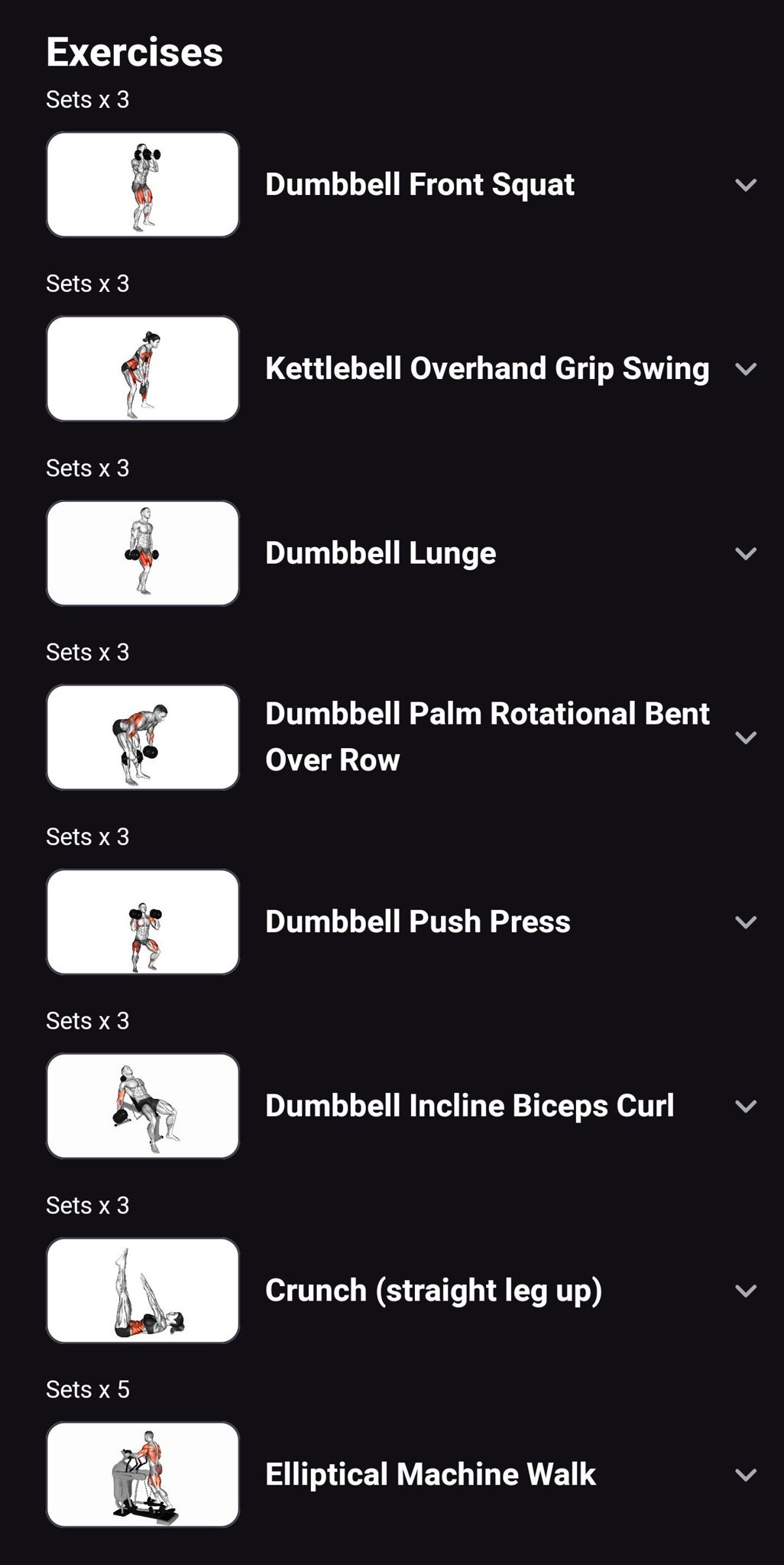 Strava Weight Training Activity