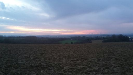 Sonnenuntergang im Hunsrück