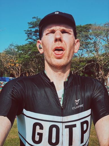 My face on the second run part...