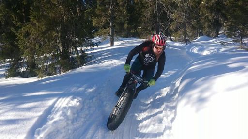 Ylläs fatbike trails are fun, fun and fun! :)