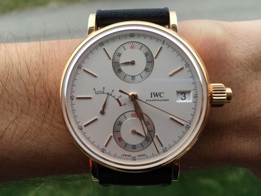 IWC Portofino, mono-pusher. By SAMuel designed :)
