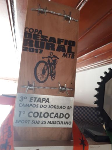 1° colocado na categoria e no geral