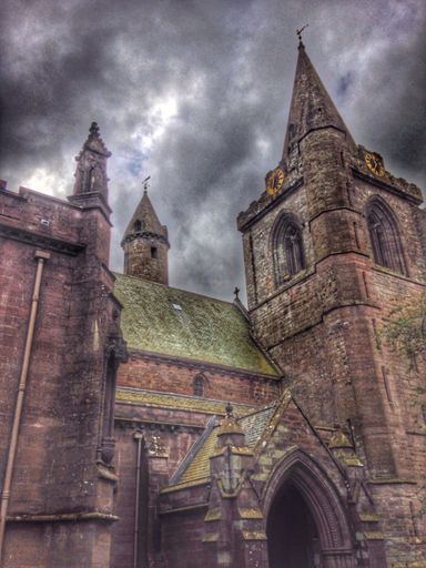 A moody Brechin cathedral