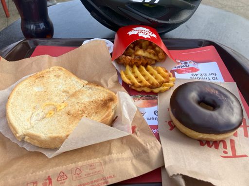 Lunch supplied by Tim Horton’s in Milton Keynes