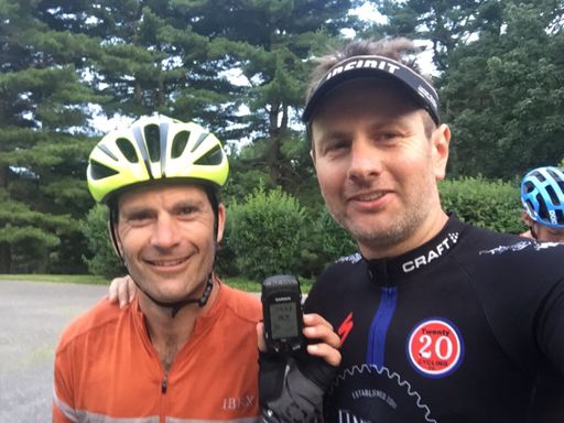 202 miles. Sprints after 165 miles surging 350-500 watts. Wow today I felt amazing. Live in the moment. Hoped on this opportunity in under 18 hr notice:) 

Realized how brutally hard 100 mile MTB racing actually is - today was "walk in the park" - relaxing fun day.... Don't ask me how I feel after NUE race:) It wont be relaxing. More like brutal fun hard day on bike...