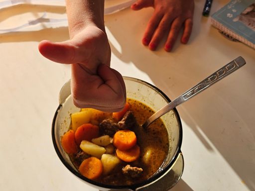 A w domu taka nagroda :) wreszcie coś bez cukru.