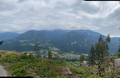 Zoncolan visto dalla stentaria