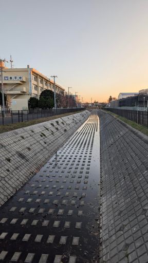 いつもの排水路