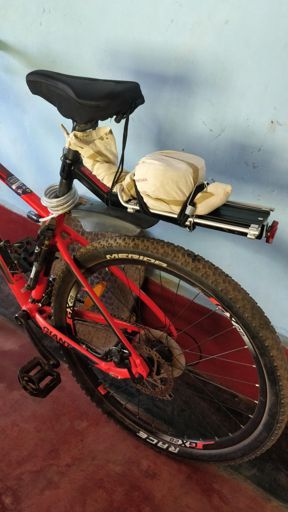 Chicken parcel to my sister