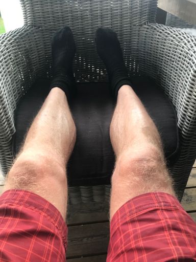 Godt å strekke litt på beina...