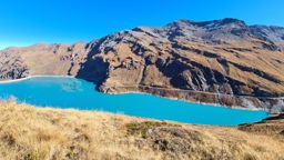 Tour du lac de moiry depuis grimentz, retour par la corne de sorebois