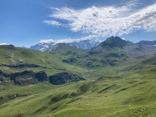 Petit mont blanc et glacier de la Vanoise 