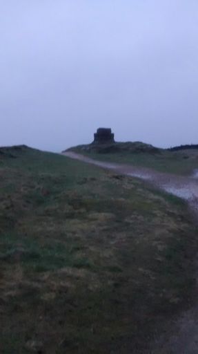 Glum view at the Pike trig.