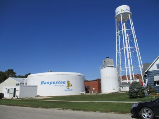 The team name is the "Corn Jerkers".  It didn't show up very clearly.