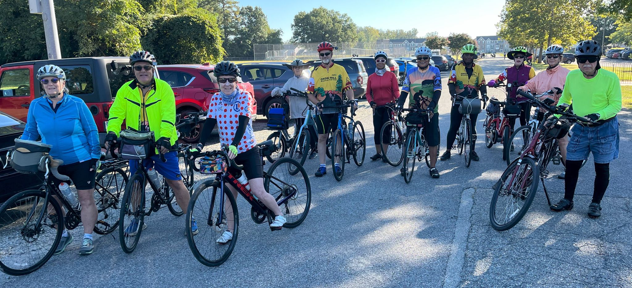 LAbor day picnic ride - Indian Head Rail Trail group