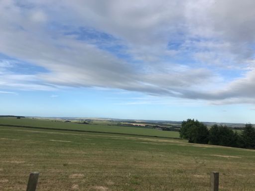 Looking towards Turra from Floors hill