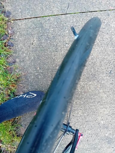 Lekke tubeless band, Dynaplug erin.!  👍