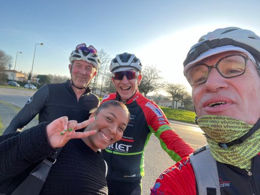 La 64 et une … admiratrice de passage 😂😂😂