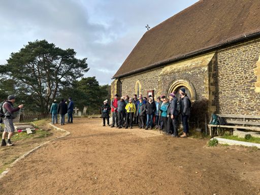 Nicking someone else's photo opportunity. 