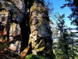 Schlucht au lac vert