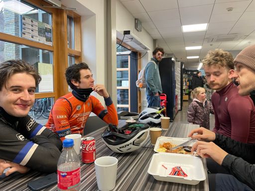 George fulled by a full English it seems… must be the secret