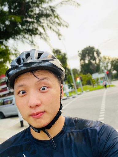 At the 40km mark turning back at Changi Village 😮🤪