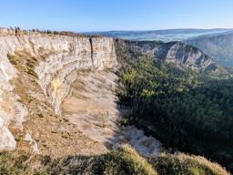 Creux du van, gorges de l’Areuse, retour par le dos d’âne