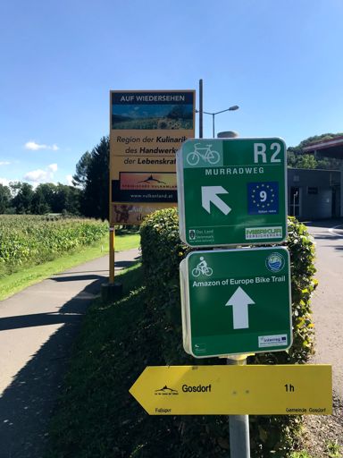 Excellent signage at every turn. No navigation app needed!