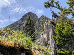 Crêtes au dessus du Schwarzsee : Fochsenflue et Chörblispitz