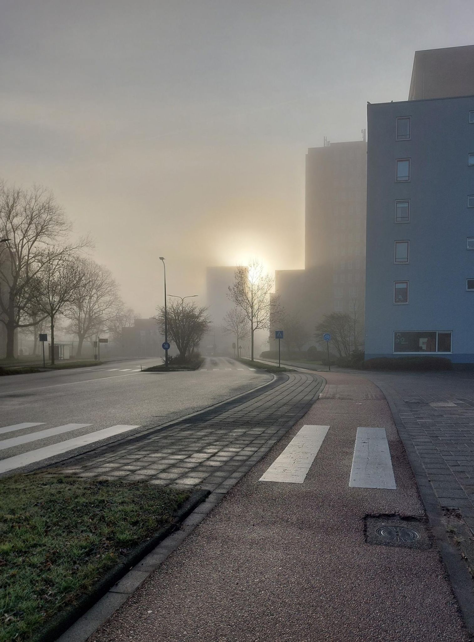 Vertrek vanuit de stad Groningen 