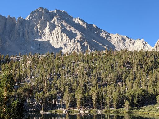 University Peak from Gilbert Lake.