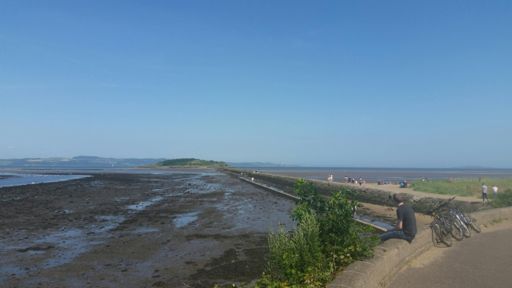 Crammond Island at low tide