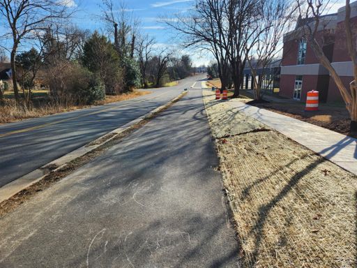 It's part of this new trail along Balls Hill.