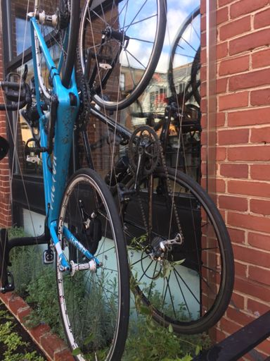 A factor and a Pegretti Duende. Both super cool bikes.