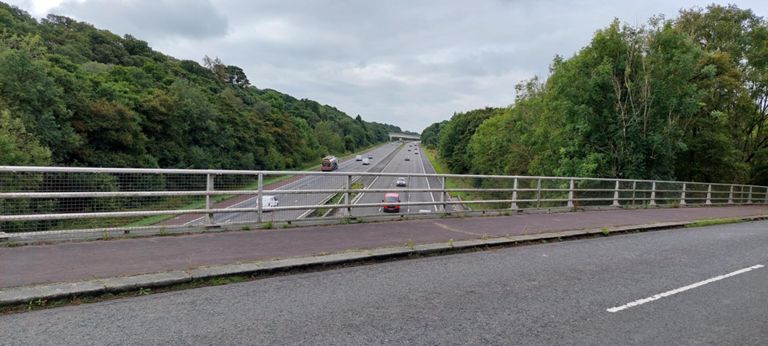 Looking south in the other direction