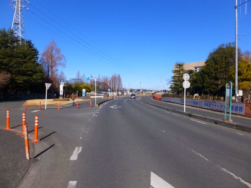 伊奈学園の辺り。