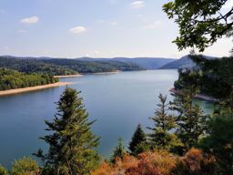 Petit tour au lac de Pierre Percée