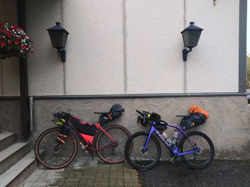 Met Riku's bike as well