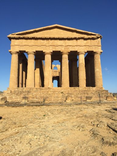 Agrigente ville d'arrivée