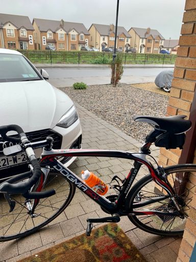 Will I or won’t I go out in that rain,.,  not bad because mild day