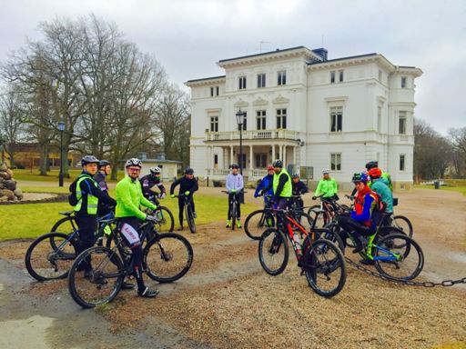 Nolhaga Slott, om exakt 5 månader idag går starten av Alingsås MTB Challenge, XCM härifrån. ??????