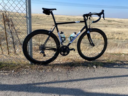 The newly refurbished ride. Thanks Ryan Littlefield for helping me get the quarq sorted.