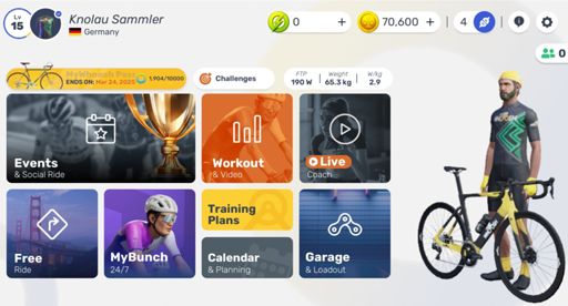 Real ist mein Luftwiderstand etwas größer.