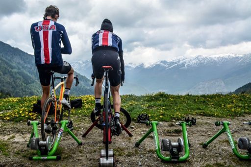 Cooling down with a view