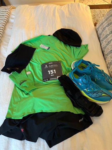 Race day kit