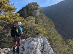 Arête et sommet du Raimeux avec Raphael